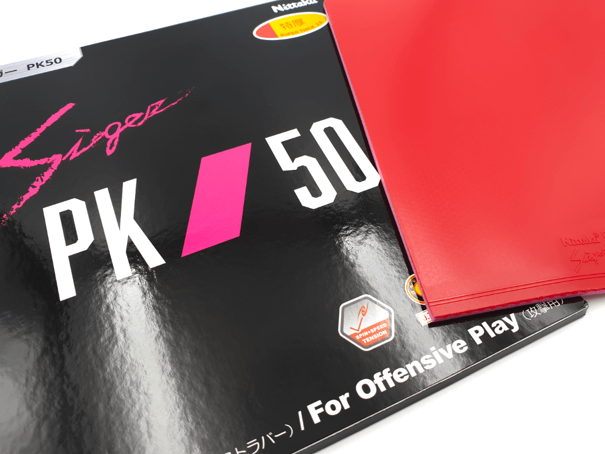 Nittaku Sieger PK50 | Test & Vergleich | Klebrig & Hart